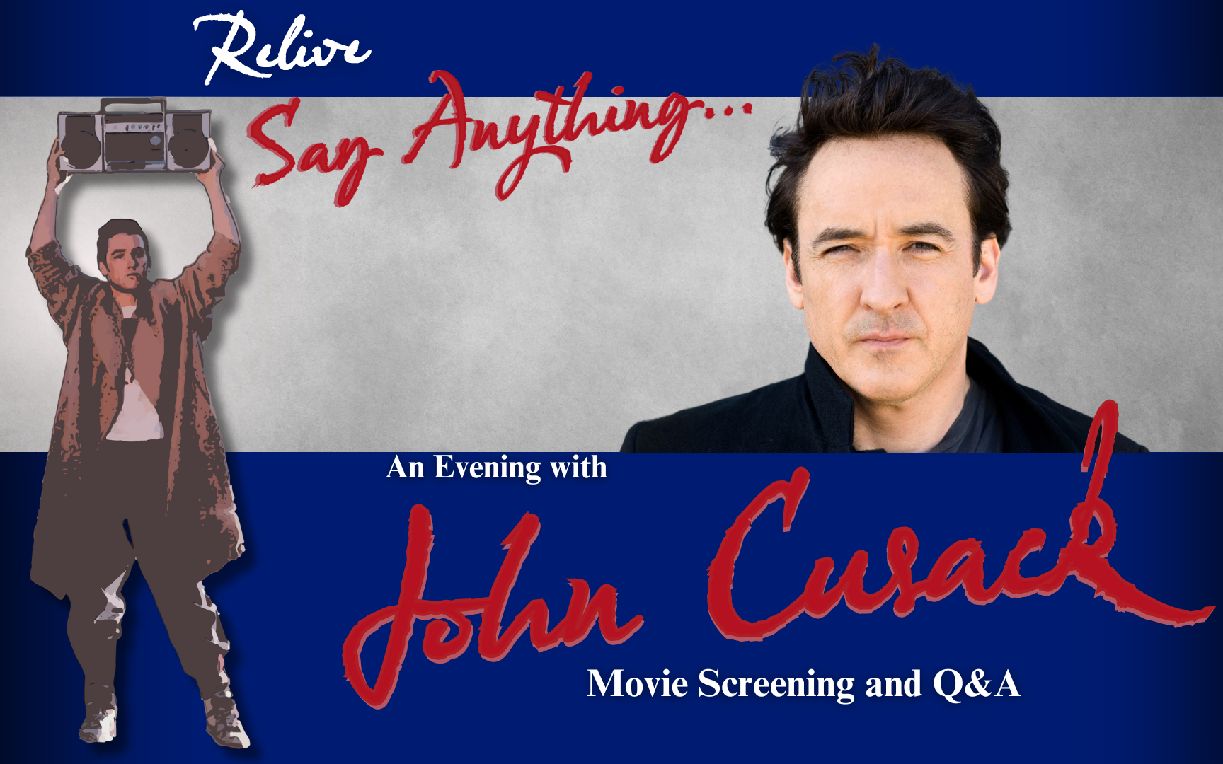 ACTOR JOHN CUSACK TO VISIT TACOMA