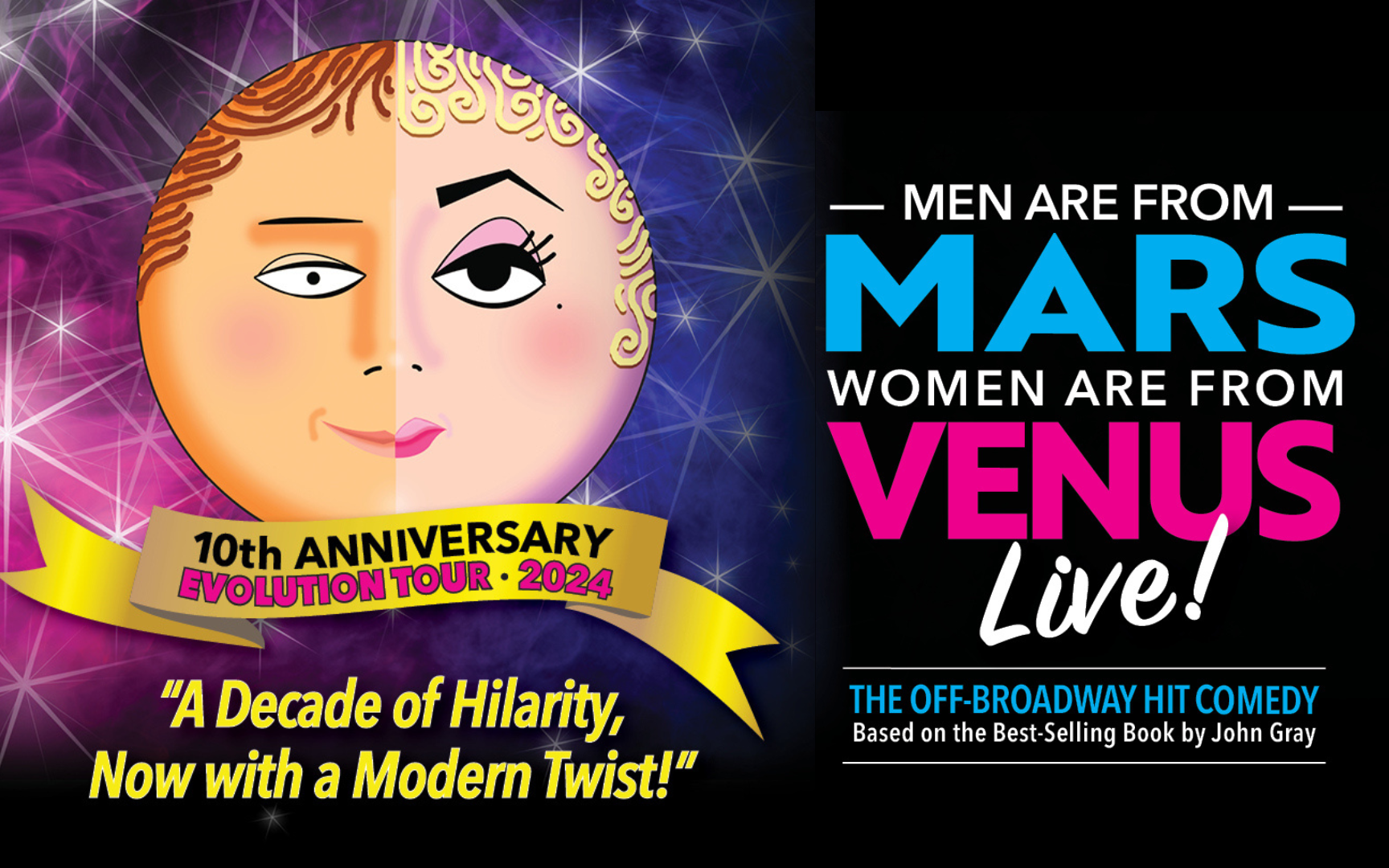 Men Are from Mars, Women Are from Venus LIVE!